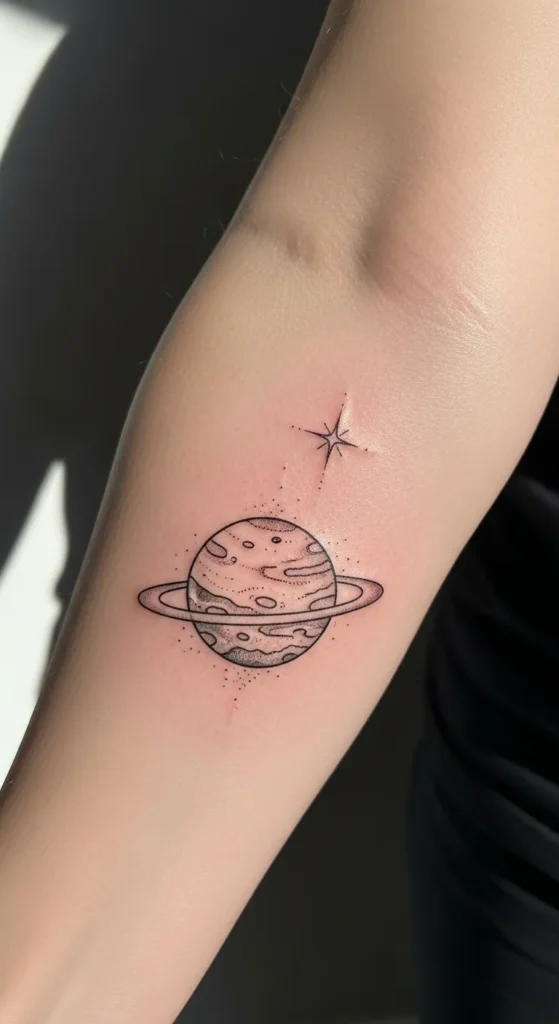 Tiny Planet and Star