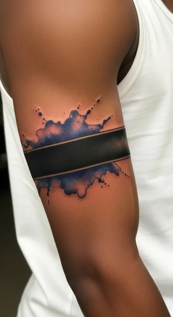 Watercolor Touch Armband