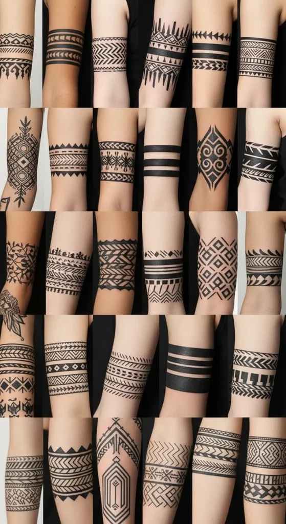 black armband tattoo