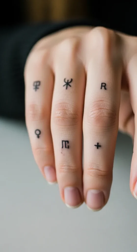 small finger tattoo ideas