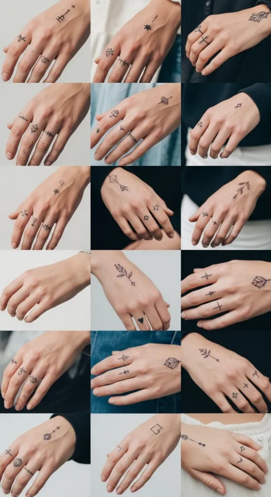 small hand tattoo ideas