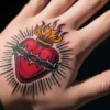 22 Bold Sacred Heart Hand Tattoo Ideas That Feel Fearless