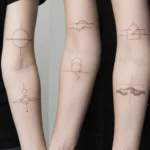22 Minimal Thin Line Armband Tattoos That Feel Subtle