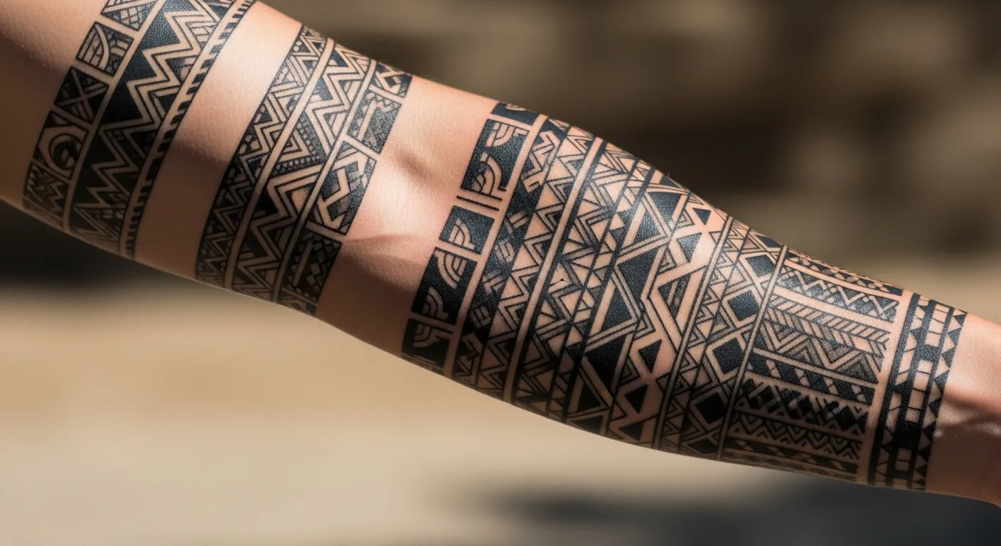 24 Thick Armband Tattoo Ideas That Command Attention