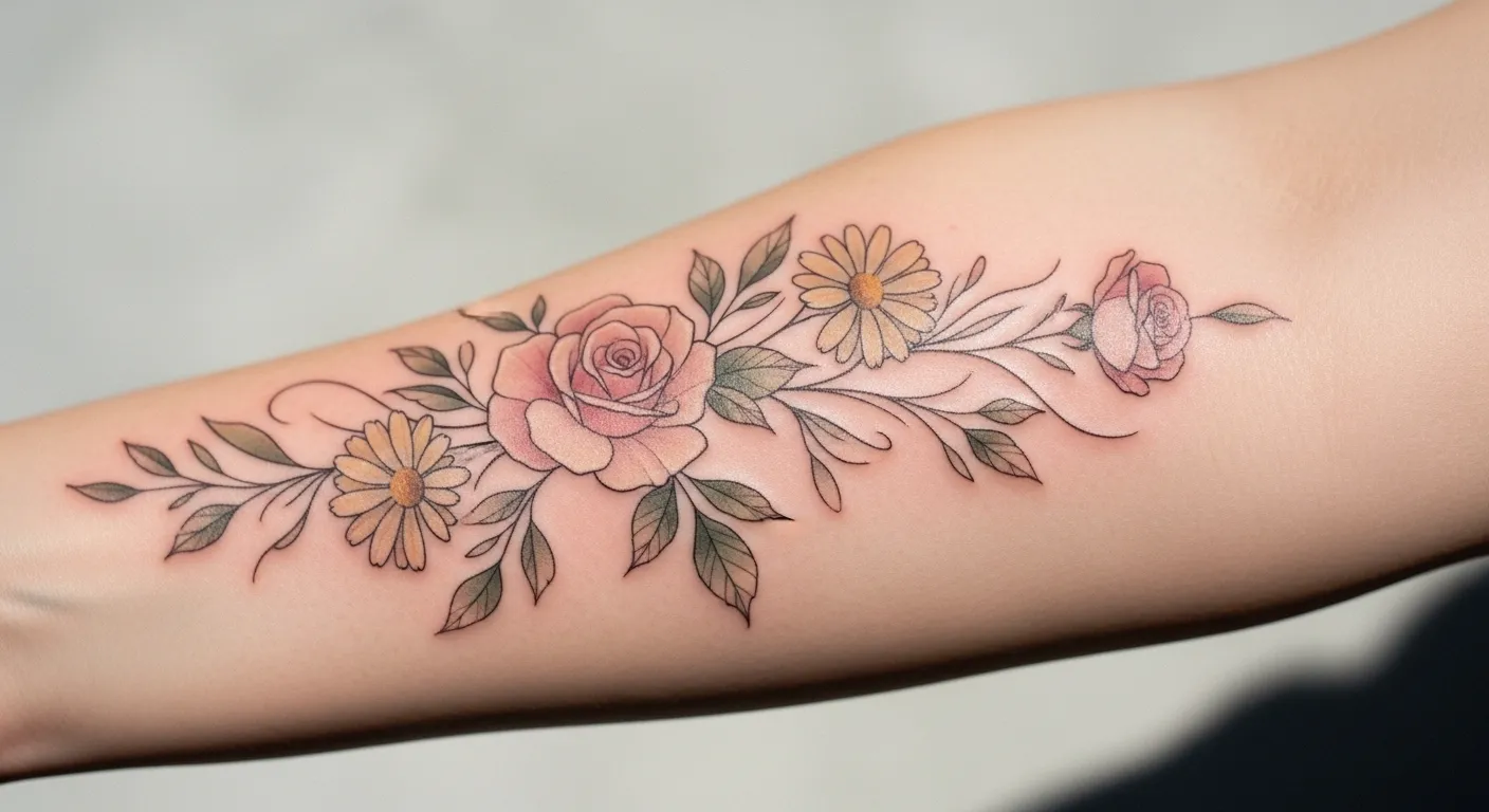 26 Beautiful Floral Armband Tattoo Ideas That Feel Feminine