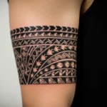 29 Traditional Polynesian Armband Tattoo Ideas That Feel Bold