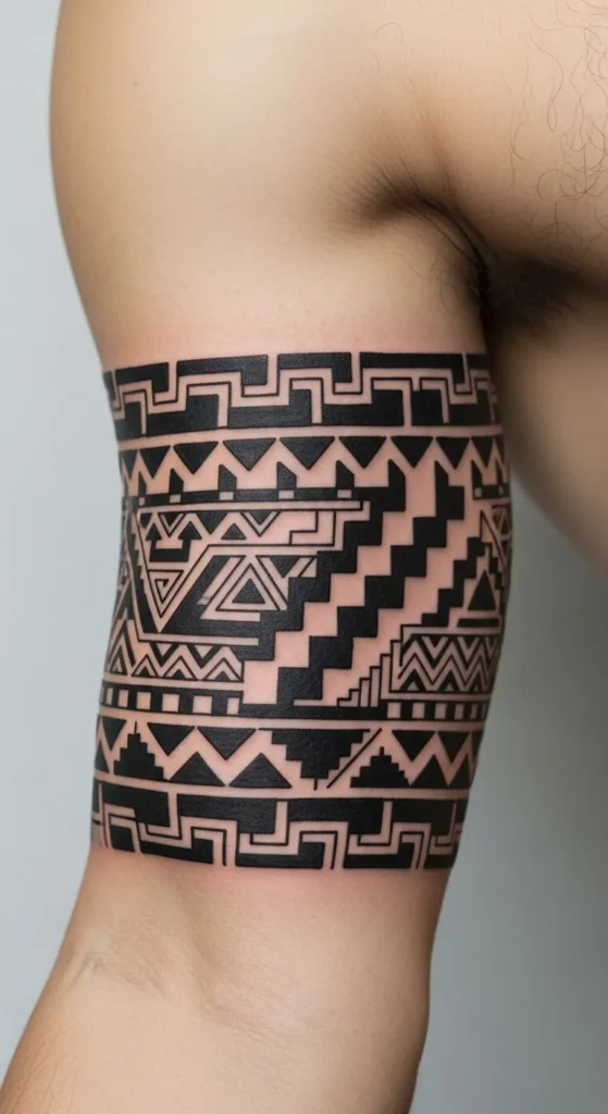 Aztec Pattern Band