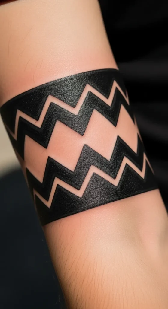 Bold Zig-Zag Lines