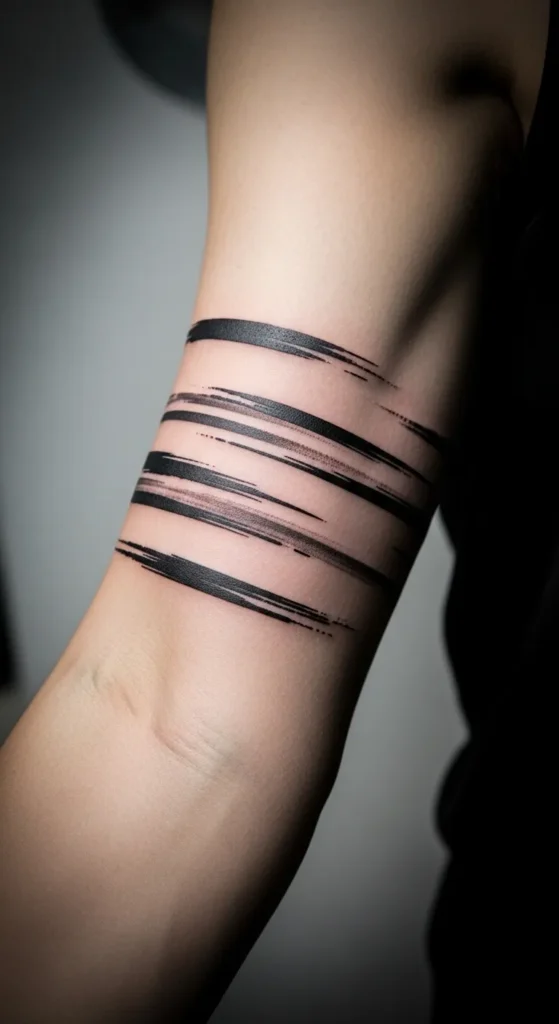 Brush Stroke Style Band