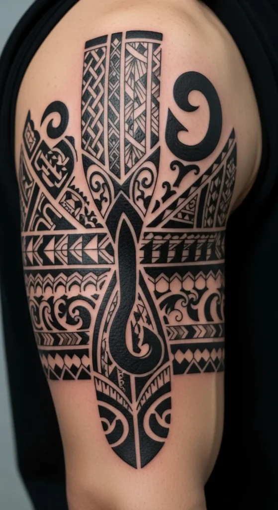 Canoe Paddle Motif