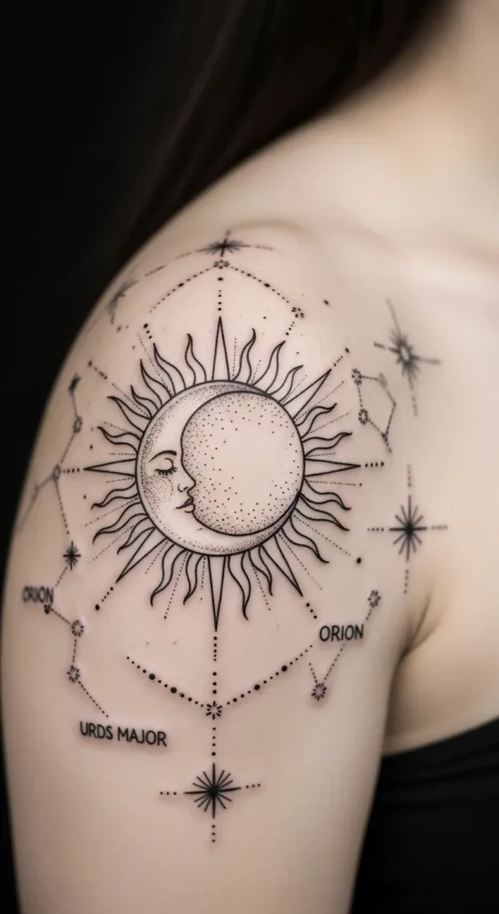  Celestial Constellation Background