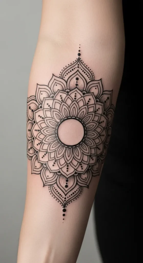 Classic Circular Mandala Armband