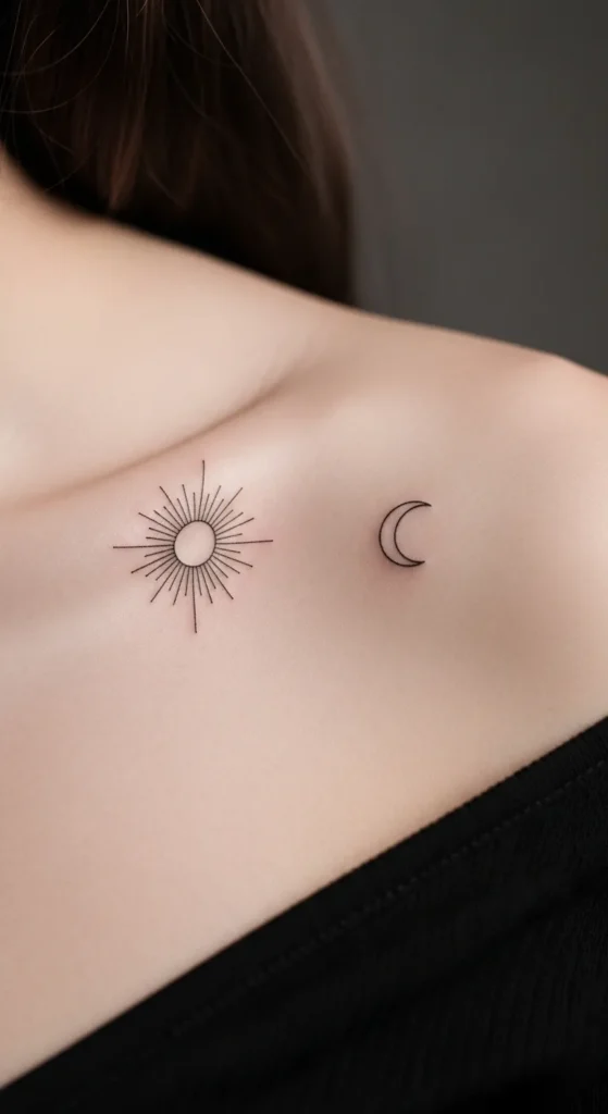 Collarbone Dual Light Symbols