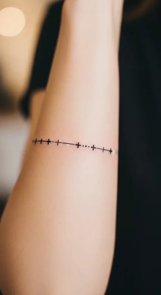 Cross Minimal Armband
