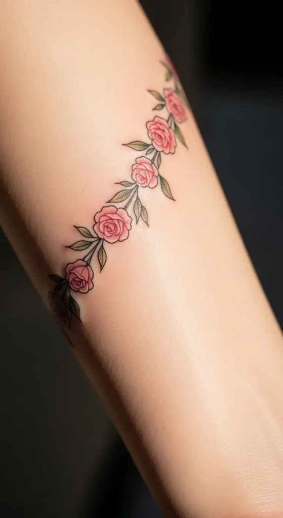 Delicate Rose Garland