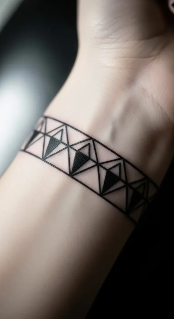 Diamond Pattern Band