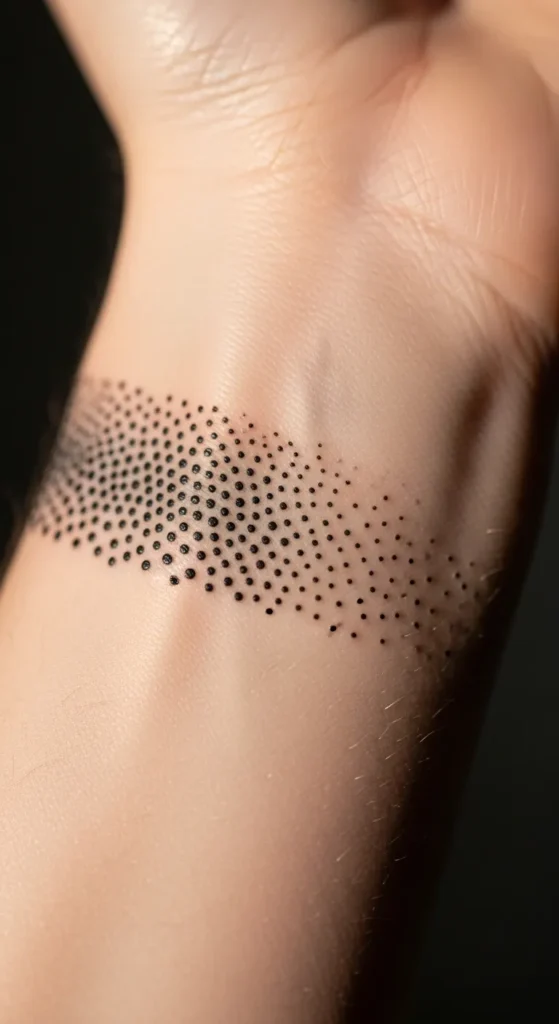 Dot Fade Gradient Band