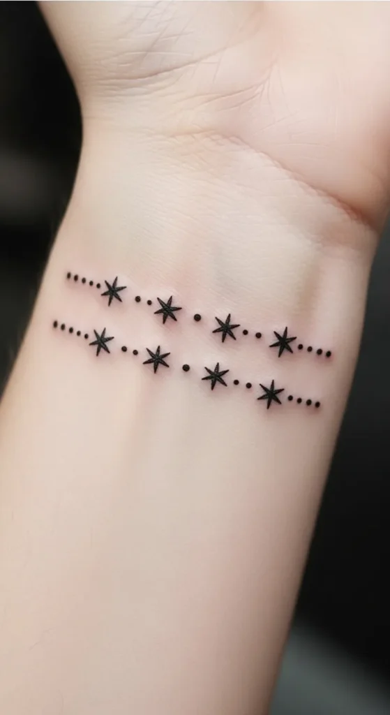 Double Bands with Tiny Symbols
