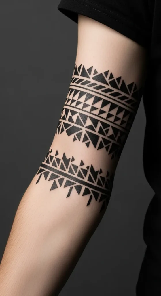 Geometric Pattern Band