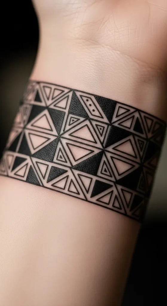 Geometric Triangle Band