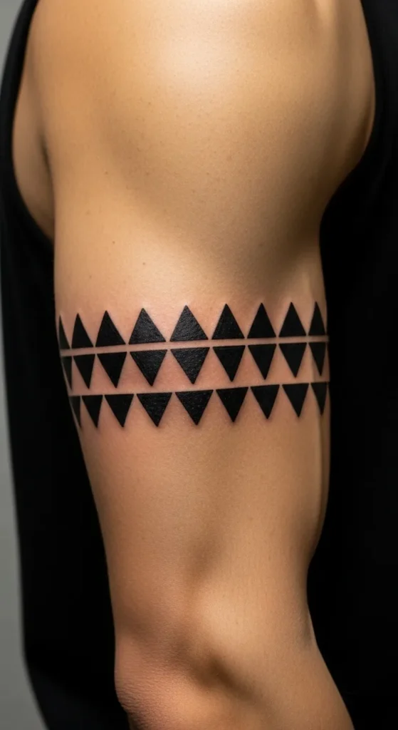 Geometric Triangle Bands