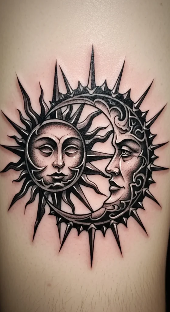  Yin Yang Sun Moon Symbol