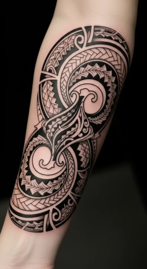 Infinity Wave Armband