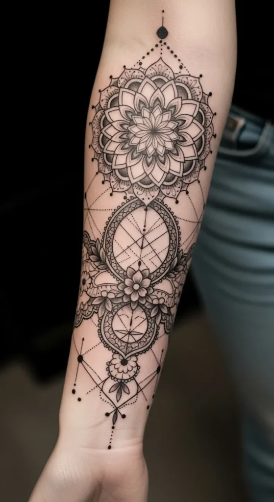  Lace-Style Mandala Band