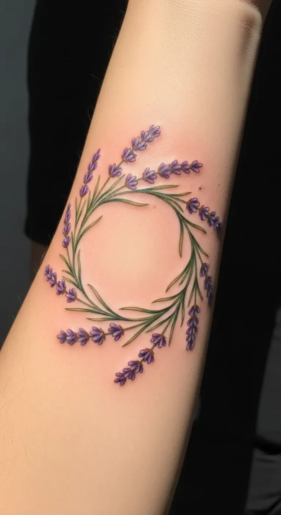 Lavender Sprig Wrap