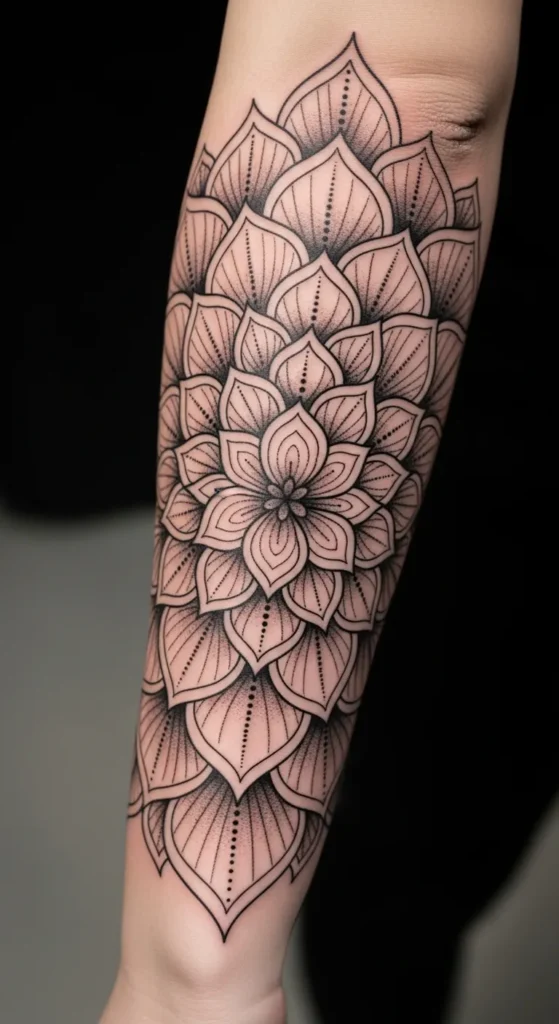 Layered Petal Mandala