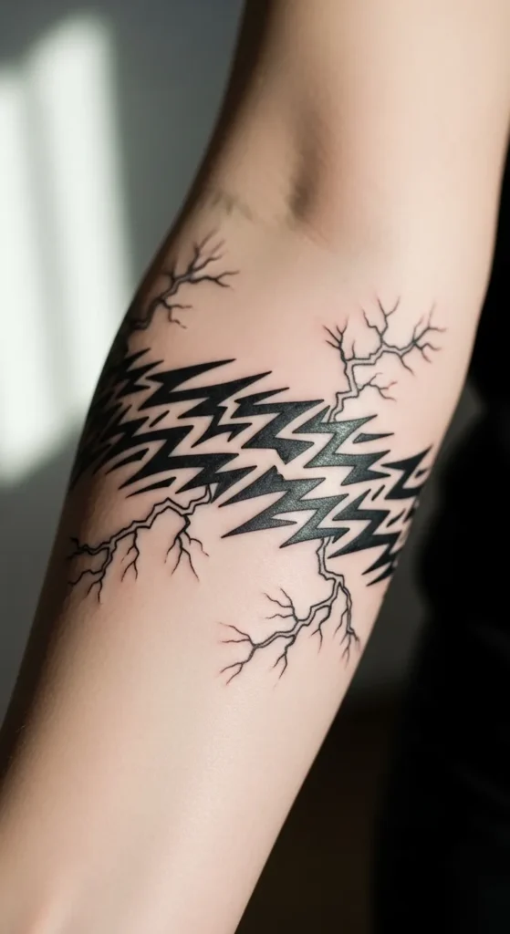 Lightning Zigzag Band