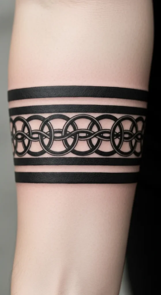 Linked Circle Double Bands