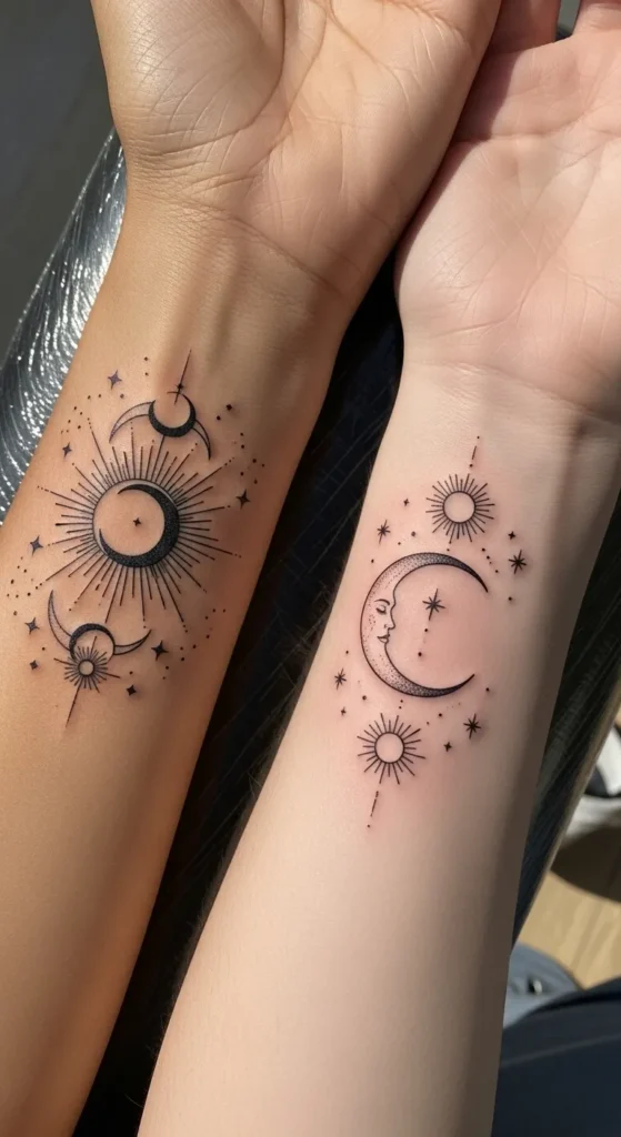 Matching Couple Celestial Set