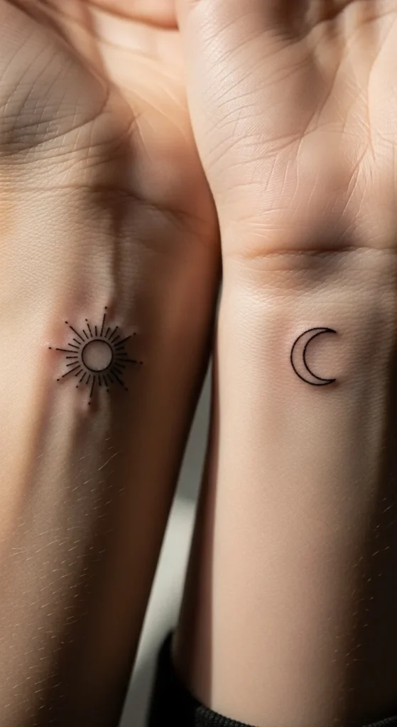 Matching Couple Wrist Symbols