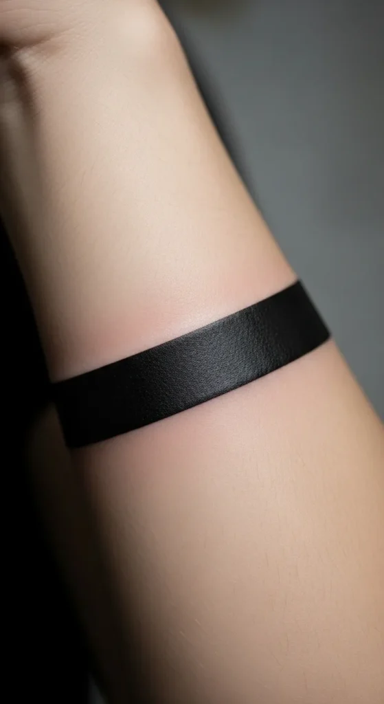 Minimal Black Solid Band