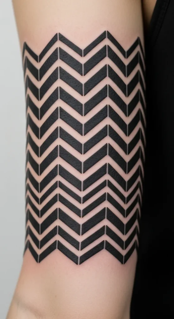 Minimal Chevron Bands