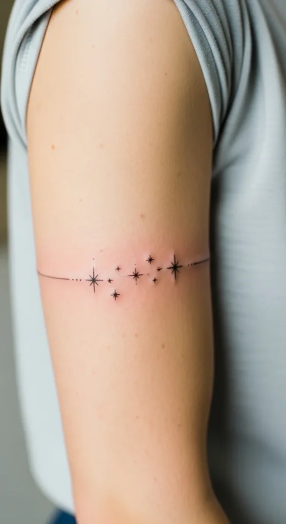 Minimal Star Armband