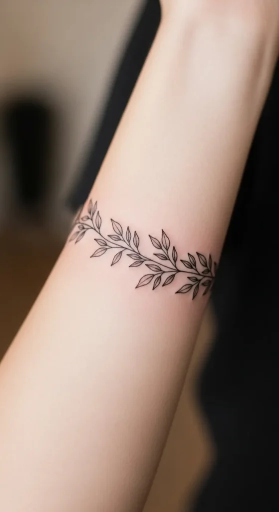 Minimalist Leaf Chain
