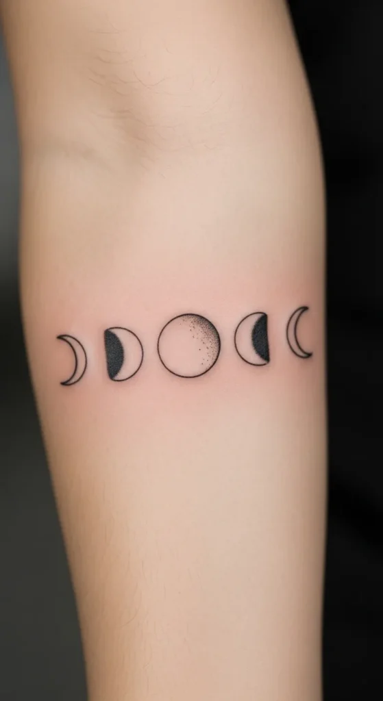 Moon Phase Mini Line