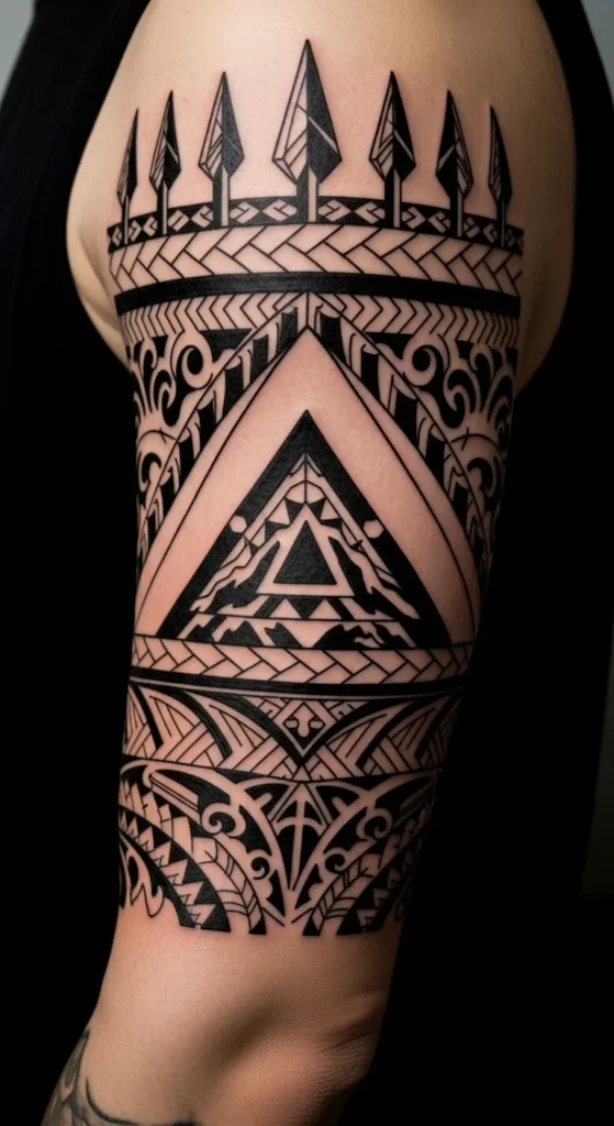 Mountain Peak Motif