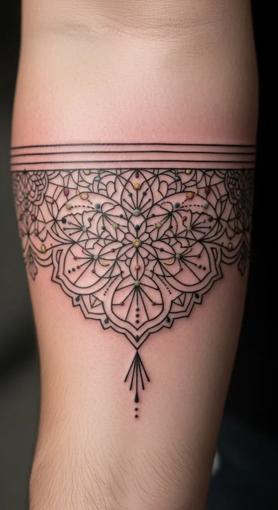 Multi-Colored Dot Mandala