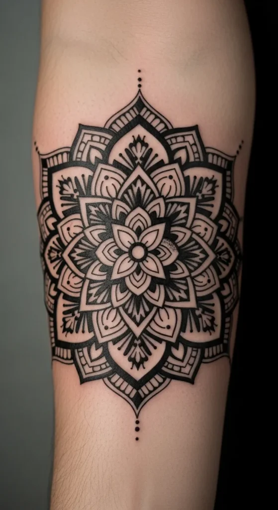 Negative Space Mandala