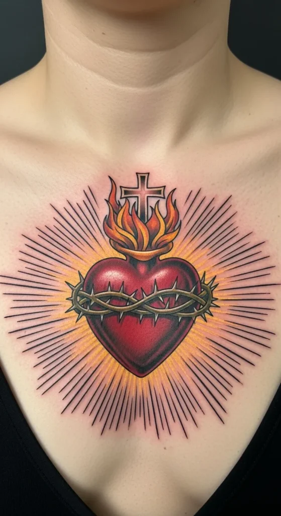  Sacred Heart Near the Clavicle Center