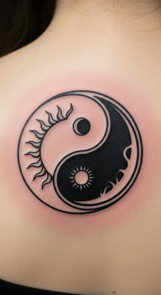 Spiral Sun Moon Yin Yang