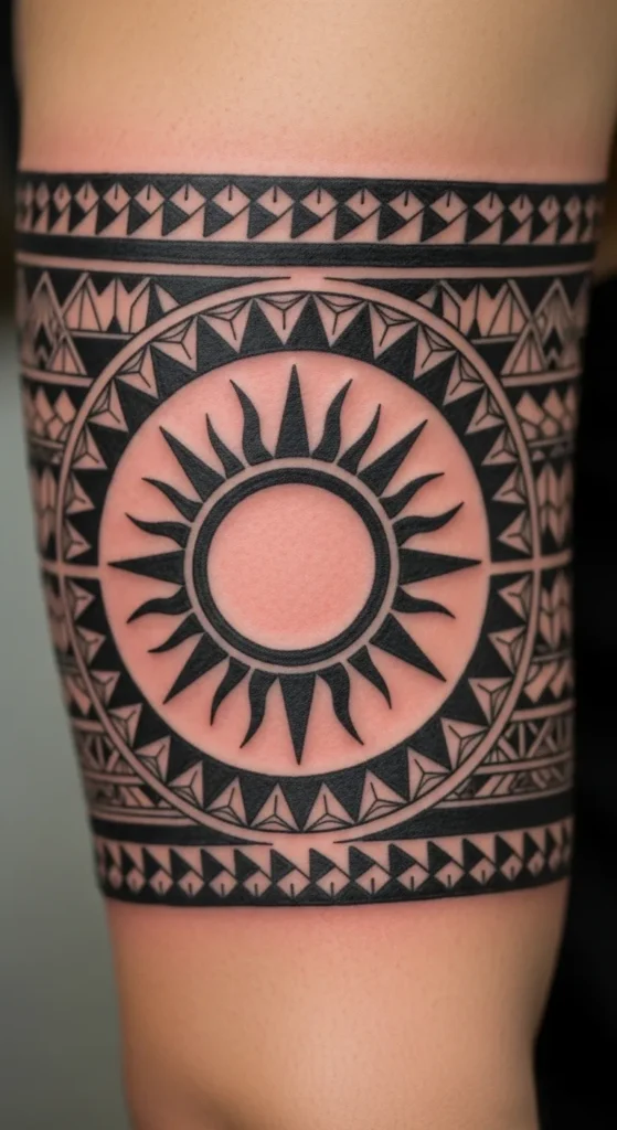  Sun and Triangle Fusion