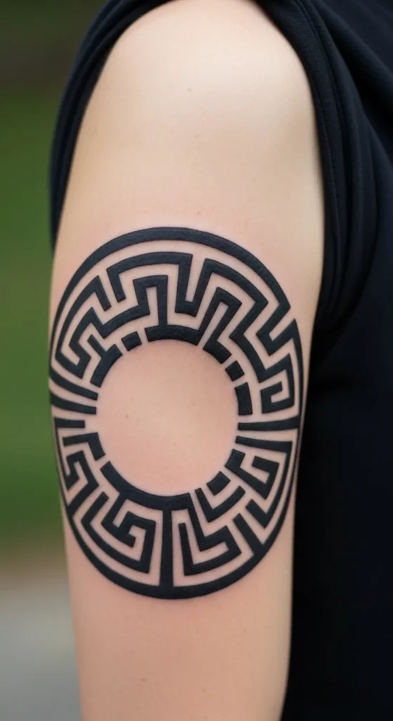 Thick Maze Bands