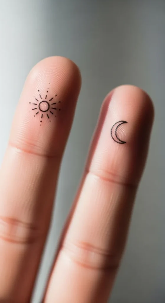 Tiny Finger Tip Symbols