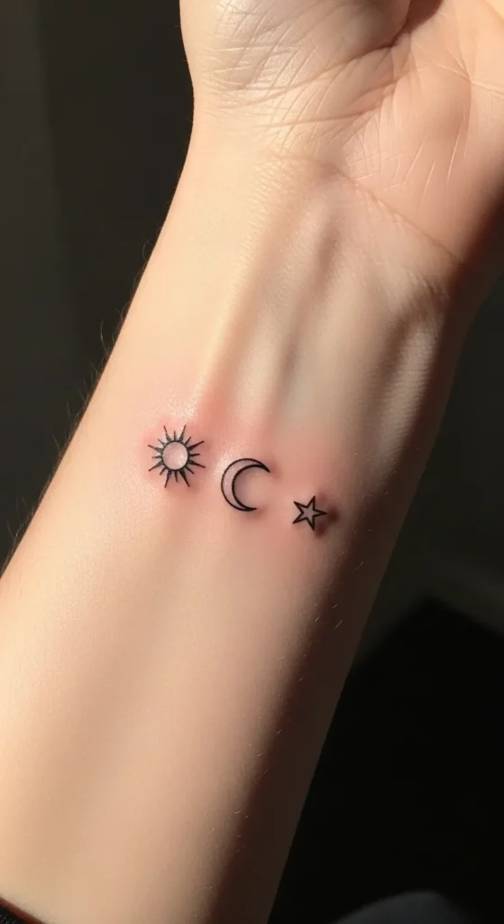 Tiny Wrist Celestial Trio