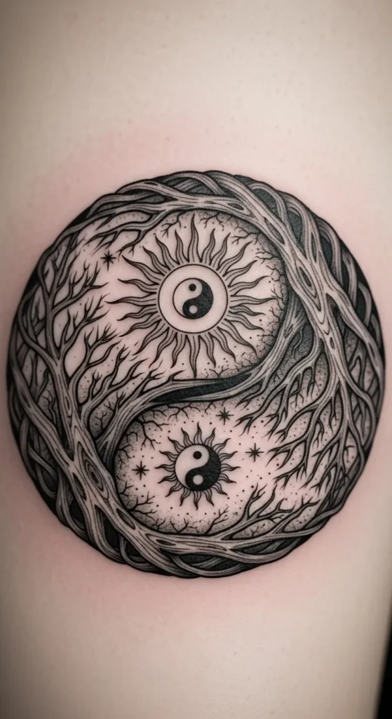  Tree of Life Sun Moon Circle