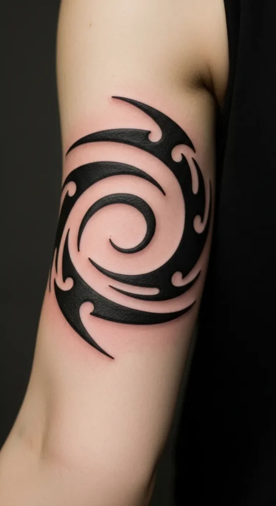 Tribal Spiral Band
